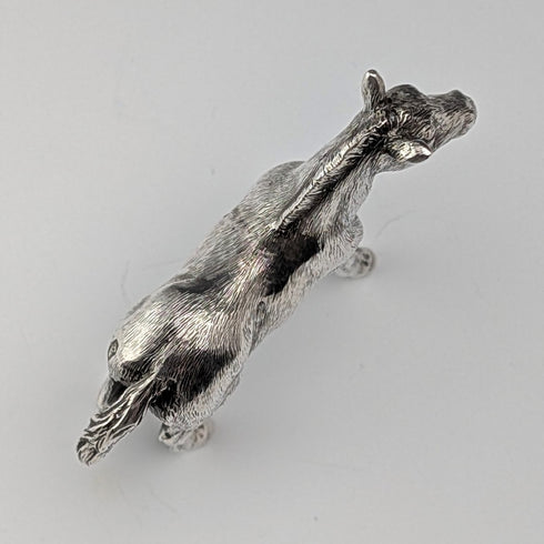 1979年 英国ヴィンテージ 純銀製 ホース 馬 ミニチュア フィギュリン 53g BSE Products